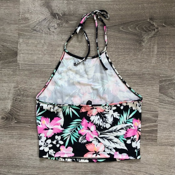Forever 21 Floral Halter Top - Picture 2 of 3